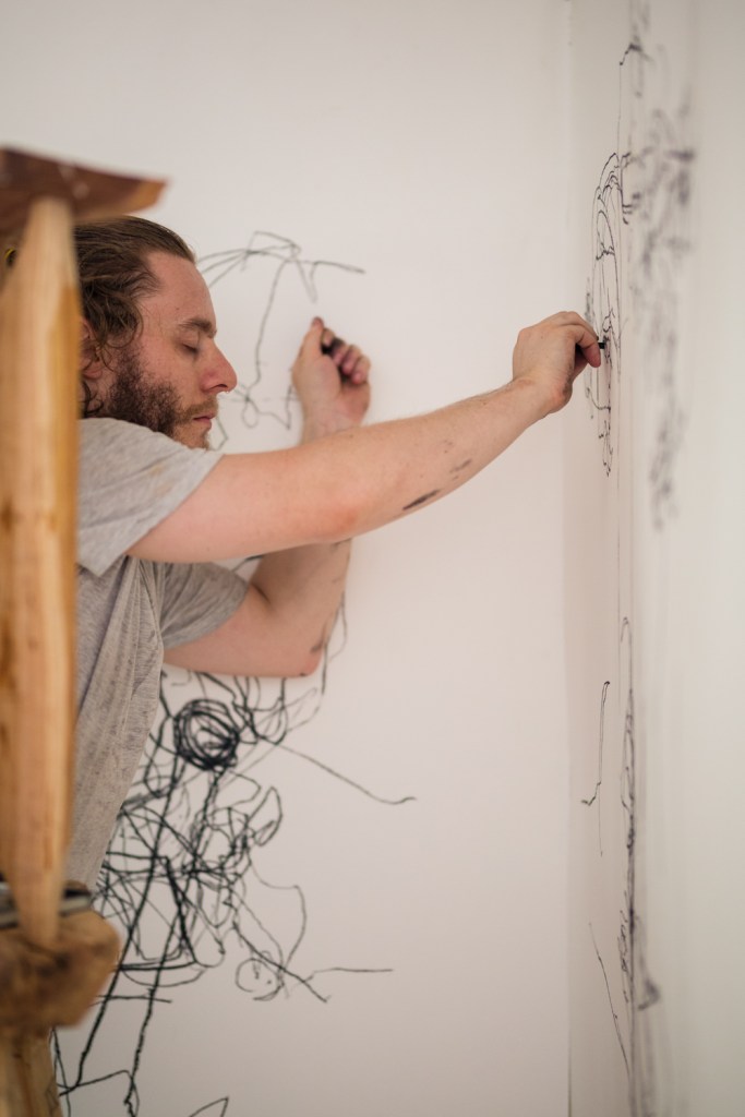 Ladder Drawing by Robbie Karmel